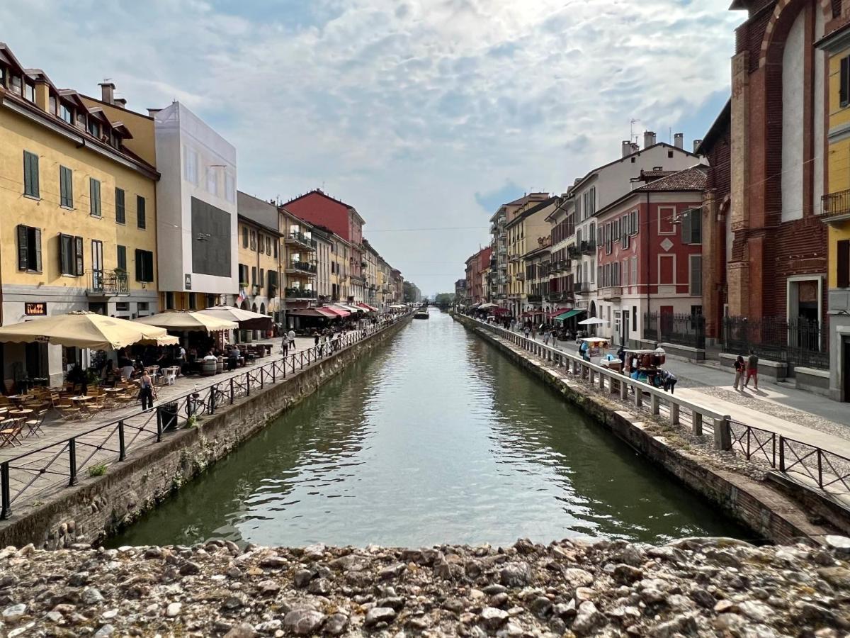 Beautiful View Navigli Apartment Milánó Kültér fotó