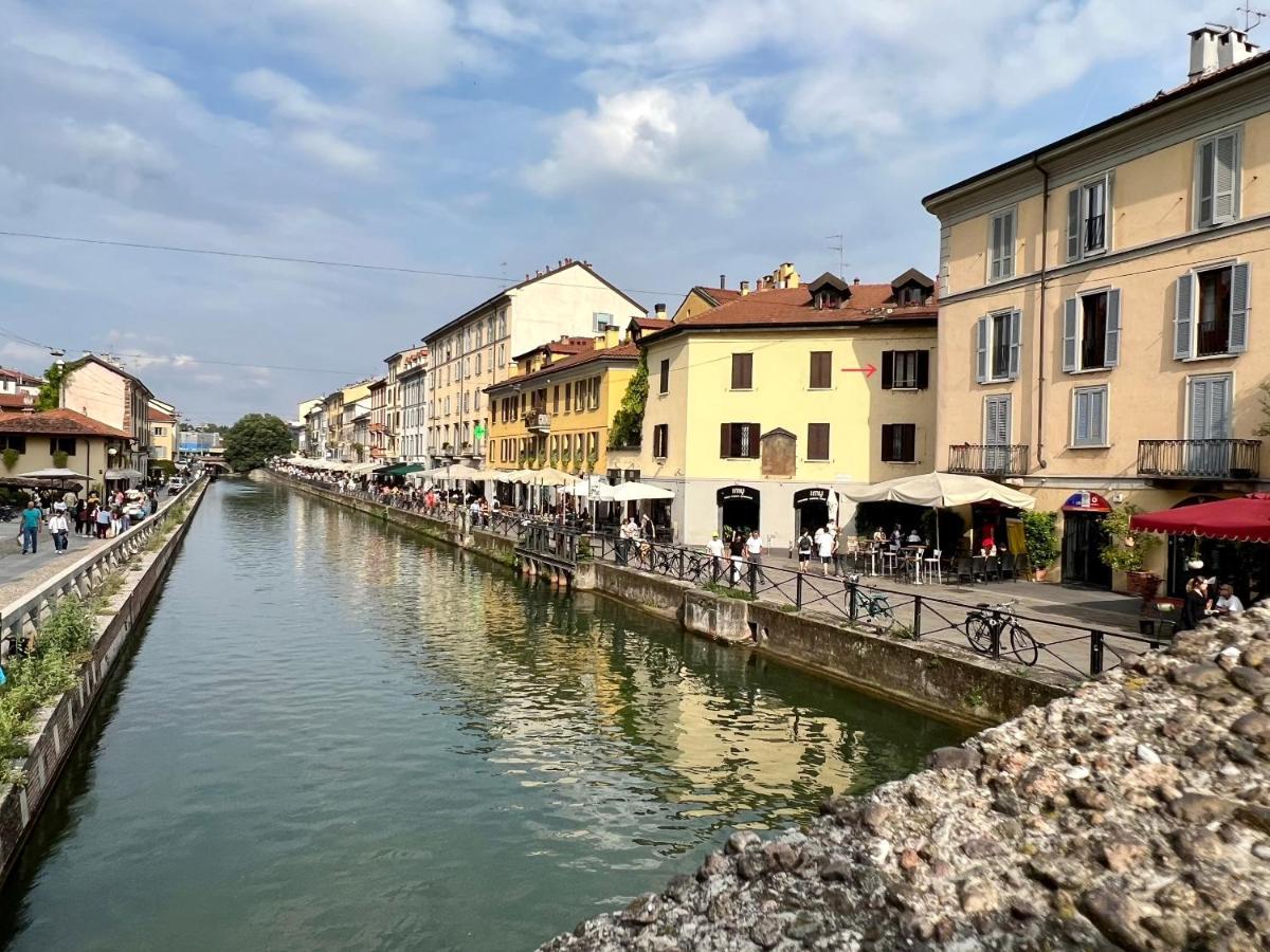 Beautiful View Navigli Apartment Milánó Kültér fotó