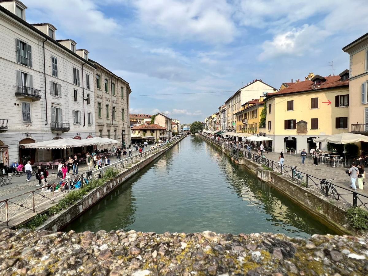 Beautiful View Navigli Apartment Milánó Kültér fotó